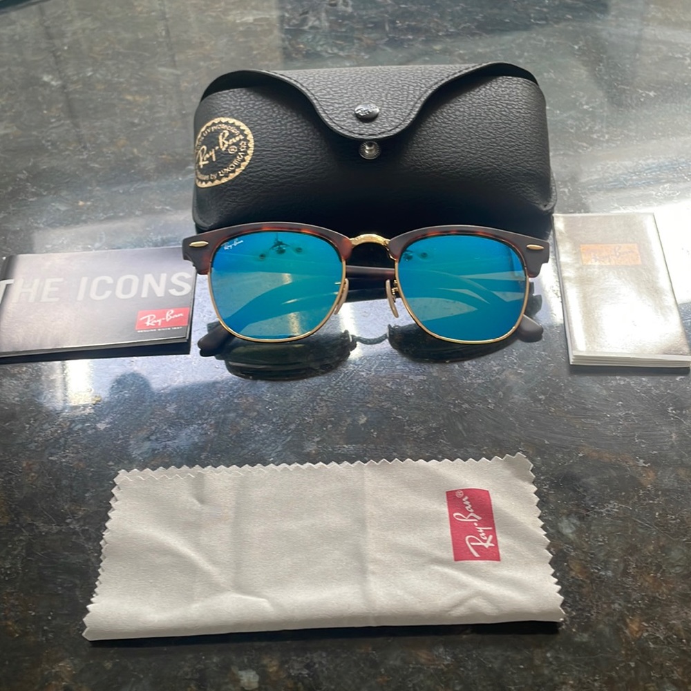 NEVER WORN Rayban Clubmaster Sunglasses